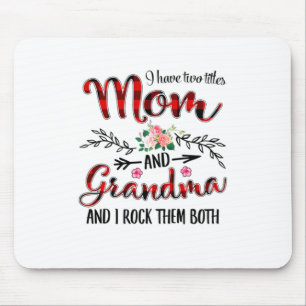 Mother Mom And Grandma Birthday Mousepad