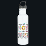 Mother Mom And Mimsy Floral Birthday Edelstahlflasche<br><div class="desc">Mother Mom And Mimsy Floral Birthday</div>