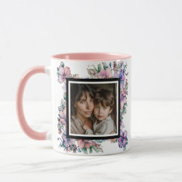 Mother Mommy Watercolor Foto Tasse