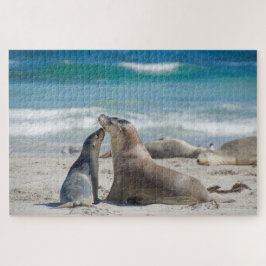 Mother & niedlich Babysealion Beach, 1014 Stück