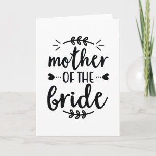 Mother of the Bride Karte