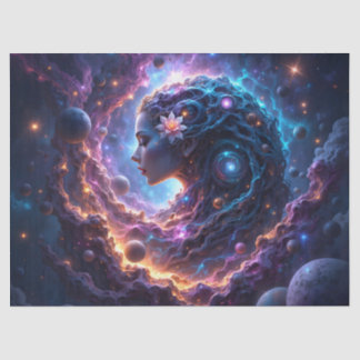 Mother of the Universe – She Who Dreams the Stars. Seidenpapier