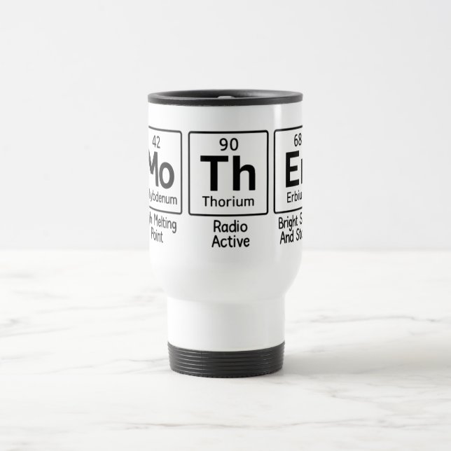 Mother Periodic Table Science | Cute Chemistry Reisebecher (Mittel)