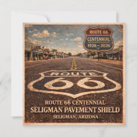 Mother Road Centennial Seligman Fahrbahnbelag