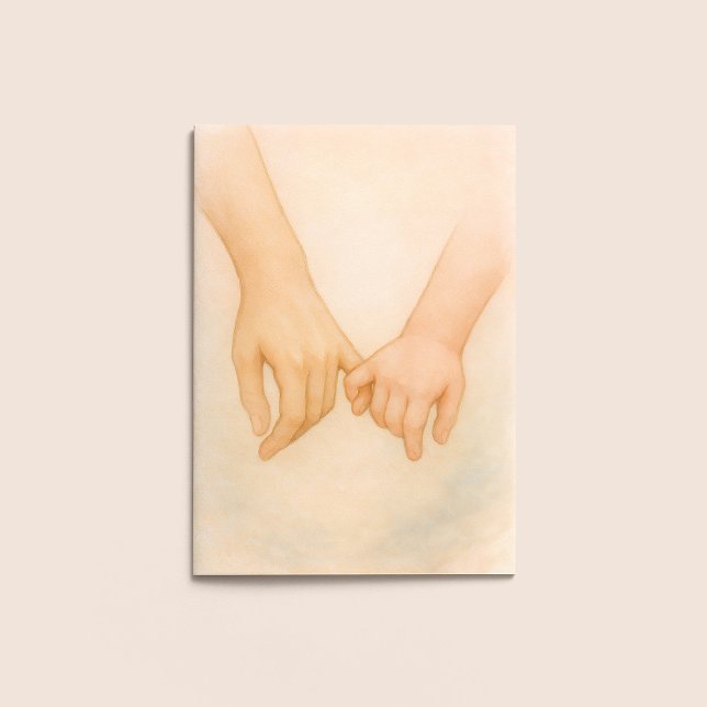 Mother’s Day Card – Holding Hands Karte (Von Creator hochgeladen)