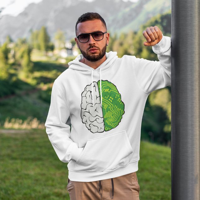 Motherboard Brain Hoodie (Von Creator hochgeladen)