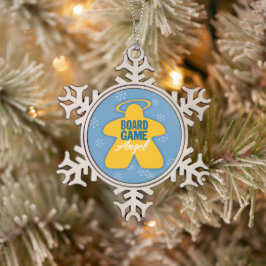 Motherboard Game Angel Logo Snowflake Ornament