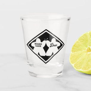 Motherboard Game Duo Shooting Glass Schnapsglas