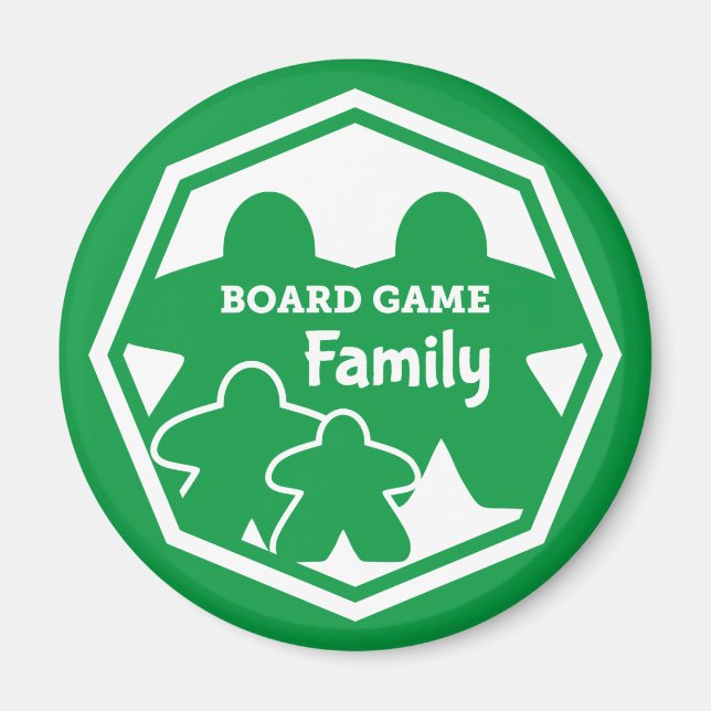 Motherboard Game Family 2P2K White Frame Magnet (Vorne)