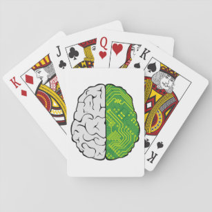 Motherboard-Gehirn Spielkarten