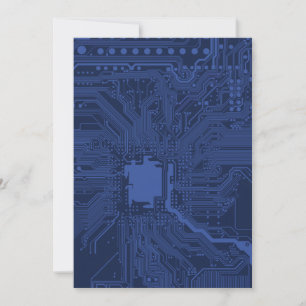 Motherboard-Muster von Blue Geek