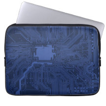 Motherboard-Muster von Blue Geek