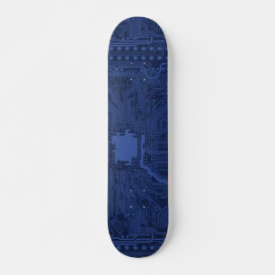 Motherboard-Muster von Blue Geek Skateboard