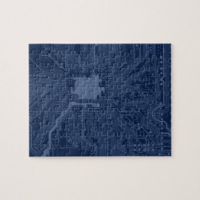 Motherboard-Schaltmuster für Blaugrippe (Horizontal)