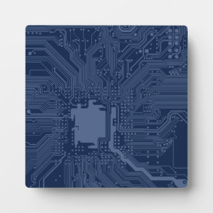 Motherboard-Schaltmuster für Blaugrippe Fotoplatte