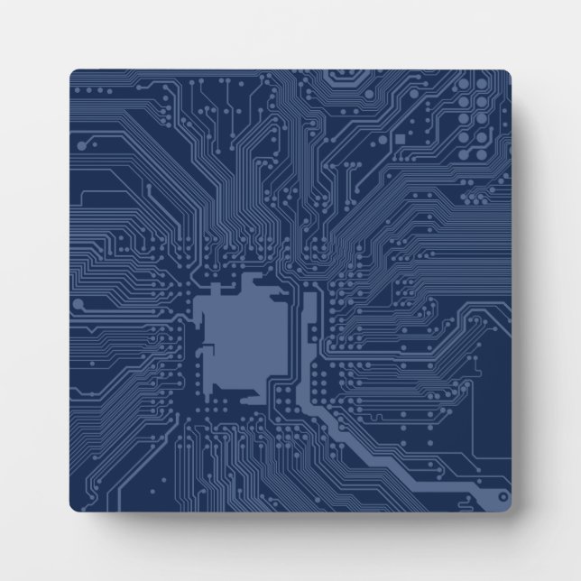 Motherboard-Schaltmuster für Blaugrippe Fotoplatte (Vorderseite)