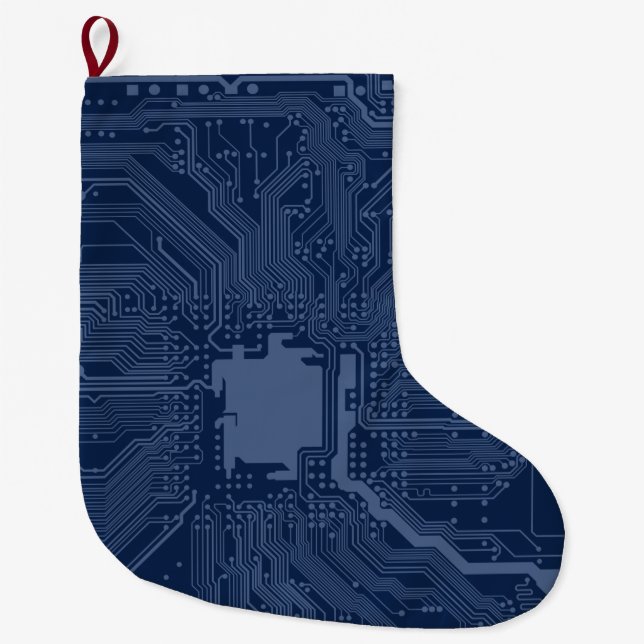 Motherboard-Schaltmuster für Blaugrippe Großer Weihnachtsstrumpf (Vorderseite)