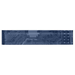 Motherboard-Schaltmuster für Blaugrippe Namensplakette