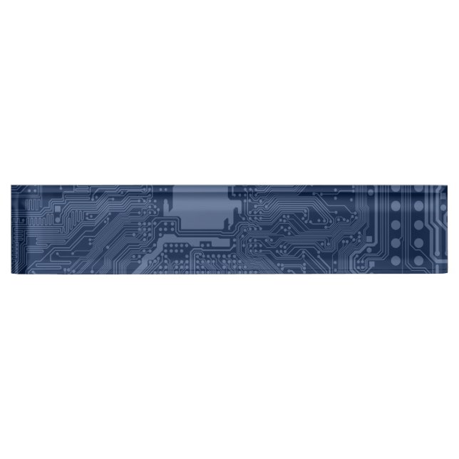 Motherboard-Schaltmuster für Blaugrippe Namensplakette (Vorderseite)