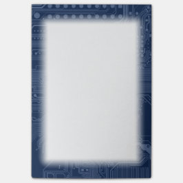 Motherboard-Schaltmuster für Blaugrippe Post-it Klebezettel