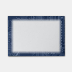 Motherboard-Schaltmuster für Blaugrippe Post-it Klebezettel