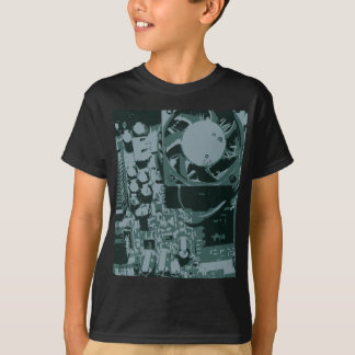 Motherboard-Stromkreis-T - Shirt