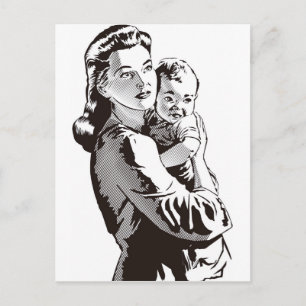 Motherhood (Begriffsklärung) Postkarte
