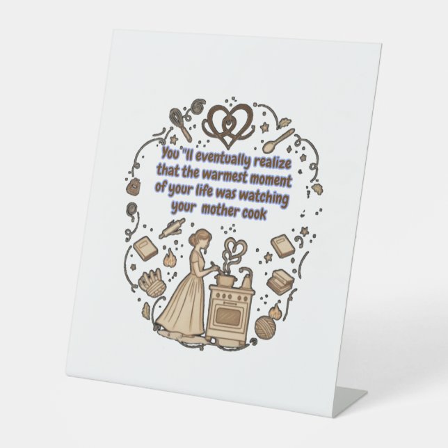 Motherhood Sockelschild (Vorderseite)