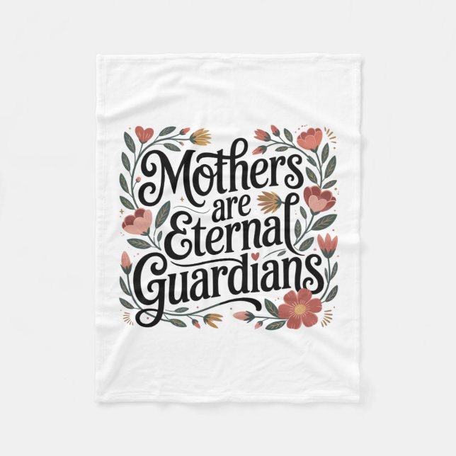 Mothers Are Eternal Guardians Fleecedecke (Vorderseite)