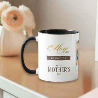 Mothers Day Best Mom Ever Custom Name Photo Tasse