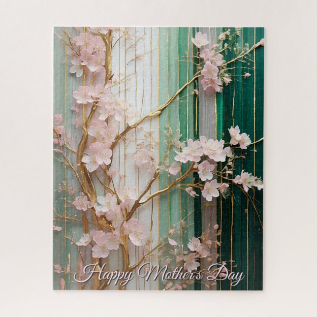  Mother's Day Blooming Cherry Blossoms Wall  (Vertikal)