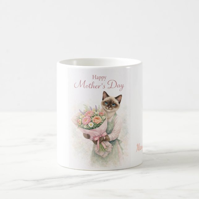 Mother's Day for Cat lovers Kaffeetasse (Mittel)