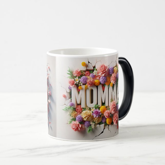 Mothers Day LOVE 3 D Verwandlungstasse (VorderseiteRechts)