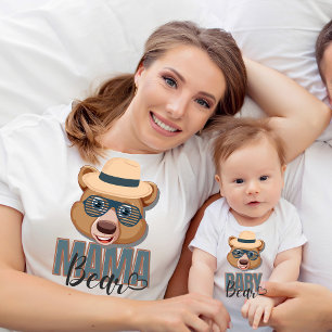 Mothers day mom and baby matching strampler