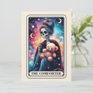 Mother's Day Skelett Der Tröster Teddy Tarot Karte
