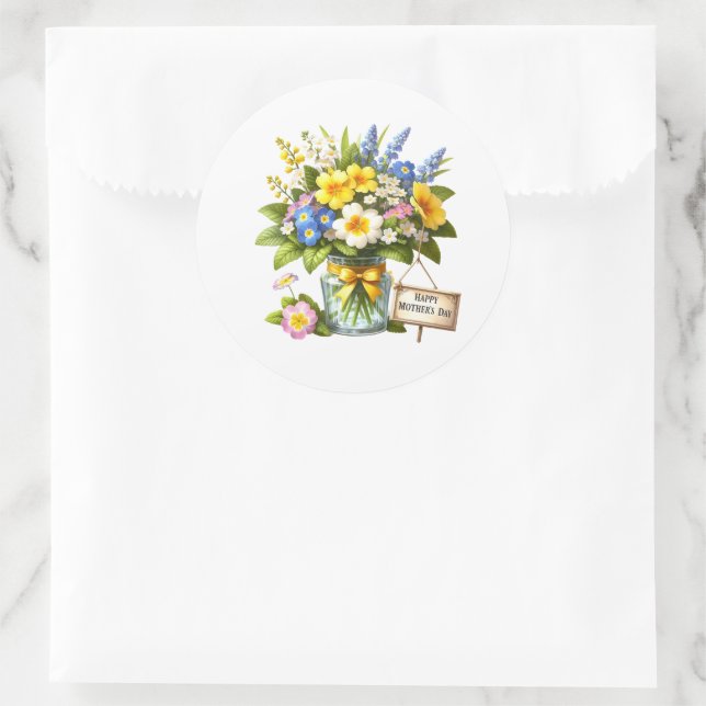 Mothers Day Stickers (Sac)