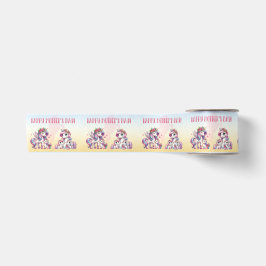 Mother's Day Unicorn-Themed Party Satinband