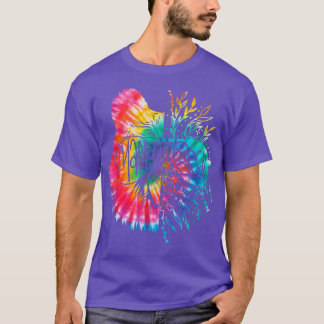 Mother's day wildflower Mama Bear Half Bear Half F T-Shirt