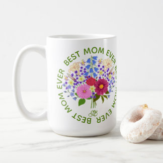 Mother's Day With Blumenstrauss Large Mug Kaffeetasse