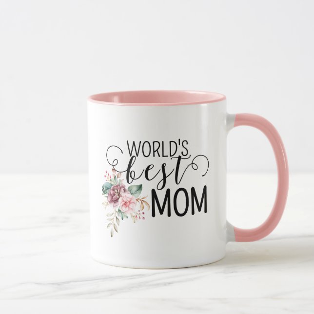 Mother's Day World's BEST Mom Coffee Mug (Droite)