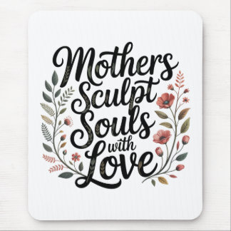 Mothers Sculpt Souls With Love Mousepad