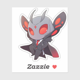 Mothman dans un Sticker en costume