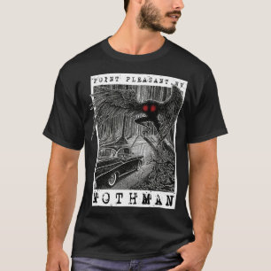 Mothman Encounter 1966 Point Pleasant Original Cr T-Shirt