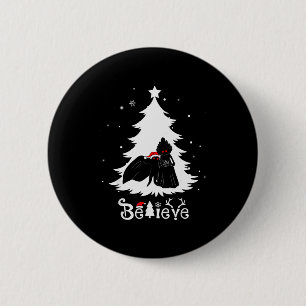 Mothman Flatwoods Monster Weihnachten Glauben Lust Button