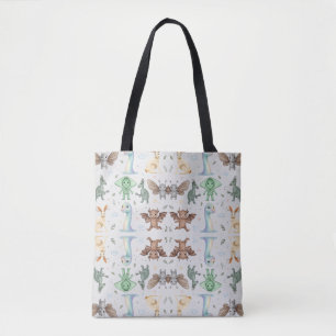 Mothman & Friends Kryptiden-Muster-Tragetasche Tasche