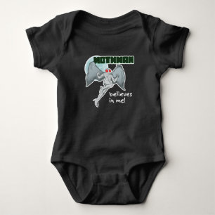 Mothman glaubt an mich! Punkt angenehm, WV Baby Strampler