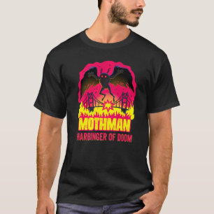 Mothman Harbinger von Doom Folklore Creepy Cryptid T-Shirt