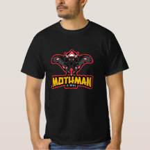 Mothman ist echt mit rotem und gelbem Logo Mothman