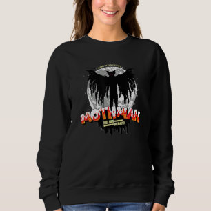 Mothman-Kryptid Geheimes Wesen Gruselige Grafik Sweatshirt