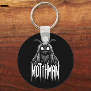 Mothman-Kryptid-Horror-Gotik-Übernatürliches Wesen Schlüsselanhänger